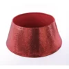 10"x22"D RED SPARKLE TREE COLLAR