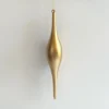 10.5" GOLD GLASS FINIAL ORNAMENT