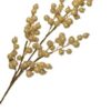 25.5" GOLD BEADED GLITTER BERRY SPRAY