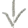 34.5" CHAMPAGNE JEWELED GLITTER FERN SPRAY