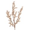 35" SOFT GOLD FROSTED ILEX BERRY SPRAY