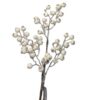 25.5" WHITE ICED CRABAPPLE SPRAY