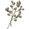 23" LIGHT GOLD METALLIC BERRY SPRAY