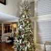 Elegance with Red Accents Champagne Elegance with Red Accents (7.5 Foot Tree)