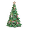 16" LIGHTED GINGERBREAD COOKIE TREE