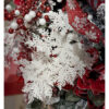 19" WHITE GLITTER INCENSE CEDAR SPRAY