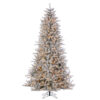 7.5'x51"D FALKLAND FROSTED SPRUCE TREE