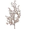 29" MATTE SILVER/ CHAMPAGNE CRABAPPLE SPRAY