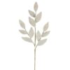 28" PLATINUM ICED LEAF SPRAY