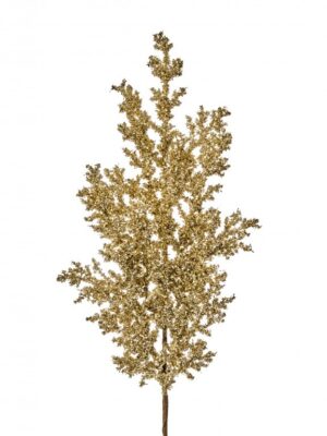 29" GOLD GLITTER TINSEL SPRAY