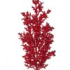 29" RED GLITTER TINSEL SPRAY